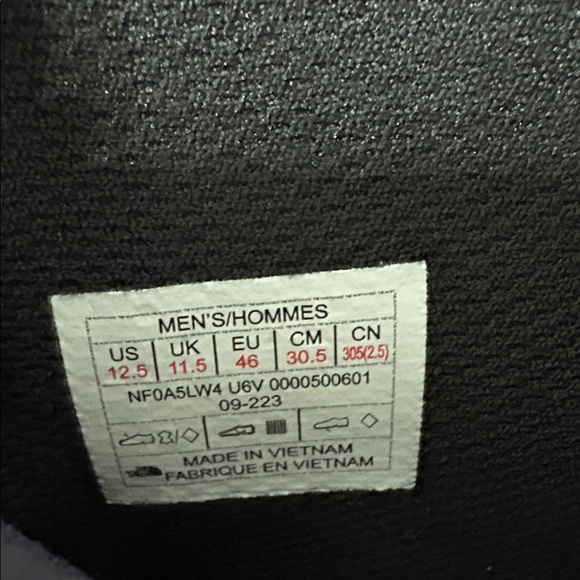 The North Face NWT Chilkat VZip Dark Brown and Black Snow Rain Boots Size 12.5 main image 11